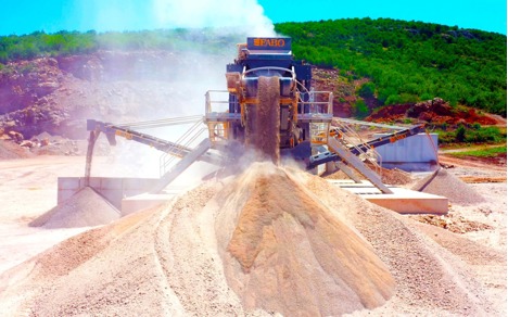 İş Makineleri, Fabo, Pro-150 Wobler Besleyicili Mobil Konkasör