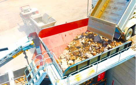 İş Makineleri, Fabo, Pro-150 Wobler Besleyicili Mobil Konkasör