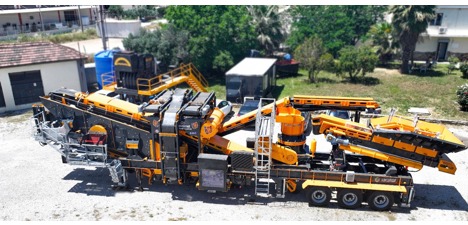 İş Makineleri, Fabo, Mcc - 100 , Mcc-100 Mobil Konkasör Tesisi