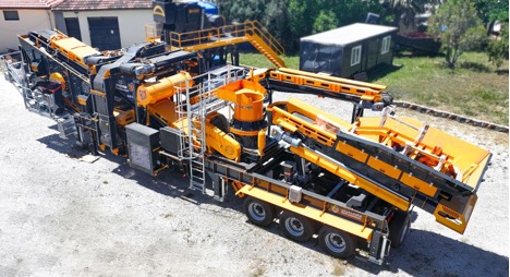 İş Makineleri, Fabo, Mcc - 100 , Mcc-100 Mobil Konkasör Tesisi