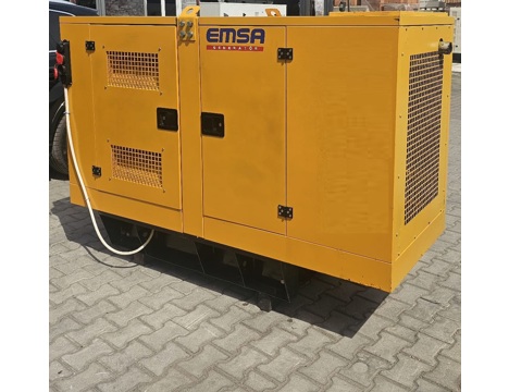 İş Makineleri, Ew30, Dizel Jeneratör, 2.El 30Kva Kabinli Dizel Emsa Jeneratör