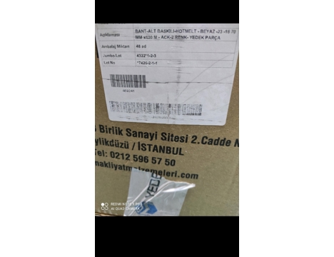 Diğerleri, Diğer Kırtasiye Malzemeleri, Diyerleri, 4 Aylık , Band Yapıştırıcı , Bant Koli Paketleme Bantları Yapıştırıcı