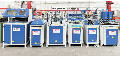İş Makineleri, Komple Pvc Makinaları, Penmak Marka Kıl Kaynaklı Pvc Makinaları 6 Adet
