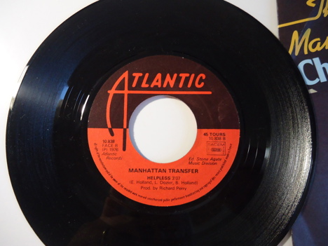 Müzik, Film (Plak,Cd, Dvd), Pop Müzik (Yabancı), The Manhattan Transfer 45Lik Tertemiz