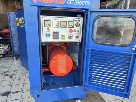 İş Makineleri, Jeneratör, Aksa, 0541 548 70 78, Orjinal Grup Kabinli 22 Kva Tam Otomatik