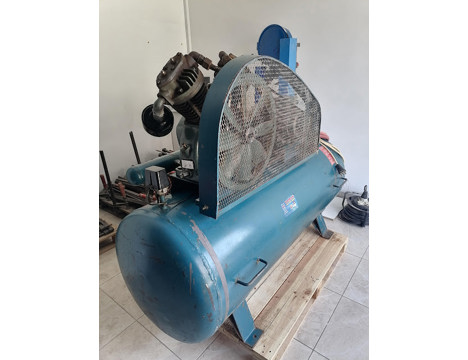İş Makineleri, 500 Lt 10 Bar , Kompresör Makinası 500 Lt Falcon Çift Kafa 7.5 Hp