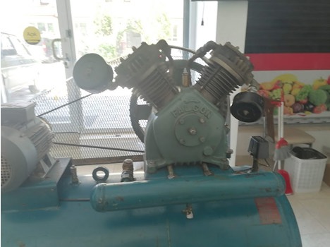 İş Makineleri, 500 Lt 10 Bar , Kompresör Makinası 500 Lt Falcon Çift Kafa 7.5 Hp
