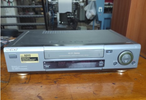Elektronik Eşya, Dvd Player, Sony Slv X 815, Vhs Video Oynatıcı, Satılık Sony Video Oynatıcı