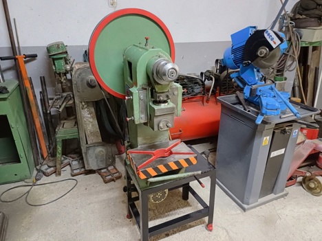 İş Makineleri, Pres (Metal), Yüce Makina, 10 Ton Arkadan Volant Pres