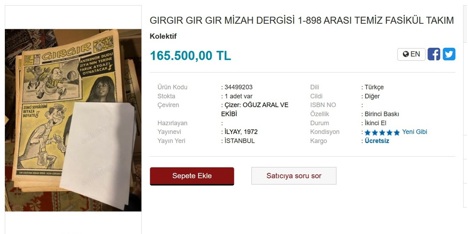 Kitap, Dergi, Tay, Pdf, Gırgır Mizah Dergileri