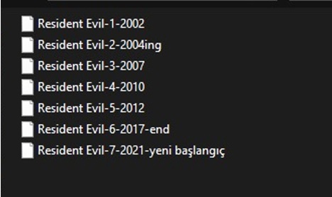 Müzik, Film (Plak,Cd, Dvd), Aksiyon, Macera Filmleri, Resident Evil Box Set