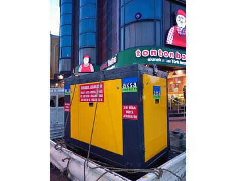 İş Makineleri, Dizel, 20Kva Aksa Jeneratör 0532 626 60 99