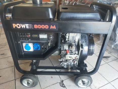 İş Makineleri, Jeneratör, Genpower, 0541 548 70 78, Dizel 8 Kva 220 Cıkışlı Marşlı ve İpli