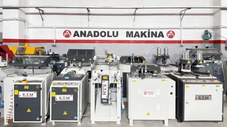İş Makineleri, Komple Pvc Makinaları, Etm Marka , 220 Volt Orjinal Etm Kıl Kaynaklı Pvc Makinaları