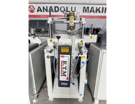 İş Makineleri, Komple Pvc Makinaları, Etm Marka , 220 Volt Orjinal Etm Kıl Kaynaklı Pvc Makinaları
