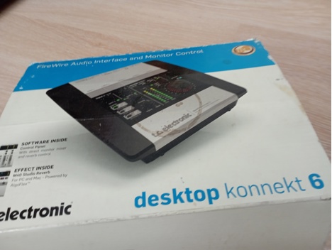 Elektronik Eşya, Hoparlör, Anfi ve Ses Sistemi, Desktoop Konnekt, Tc Elektronik , Kompakt Tasarım Ses Kartı , Masa Üstü Ses K