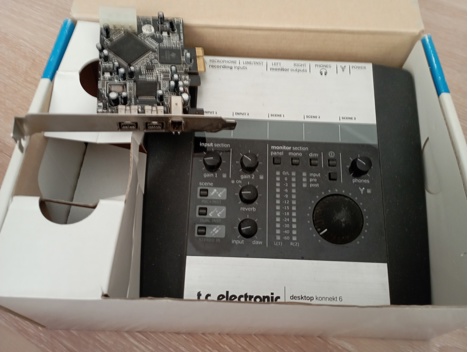 Elektronik Eşya, Hoparlör, Anfi ve Ses Sistemi, Desktoop Konnekt, Tc Elektronik , Kompakt Tasarım Ses Kartı , Masa Üstü Ses K