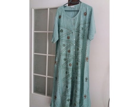 Giyim Eşyası, Elbise ve Tunik, Xl , Bayan Giysileri , Otantik Desenli Elbise