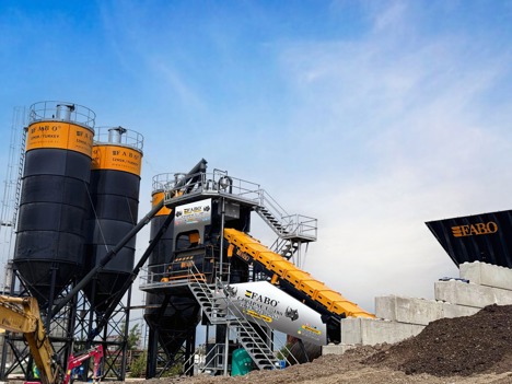 İş Makineleri, Beton Santralleri, Fabo, Compact-180 Yeni Nesil Beton Santrali