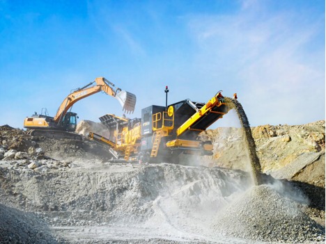 İş Makineleri, Konkasör, Fabo, Paletli Kırıcı, Ftı-130 Paletli Darbeli Kırıcı