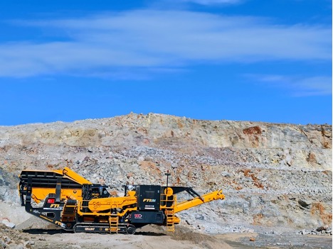 İş Makineleri, Konkasör, Fabo, Paletli Kırıcı, Ftı-130 Paletli Darbeli Kırıcı