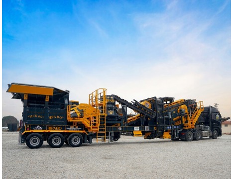 İş Makineleri, Fabo, Mck-65 Mobil Konkasör Tesisi