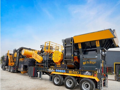 İş Makineleri, Fabo, Mck-65 Mobil Konkasör Tesisi