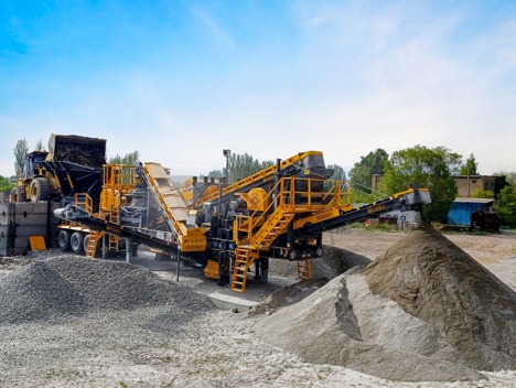 İş Makineleri, Fabo, Mck-65 Mobil Konkasör Tesisi