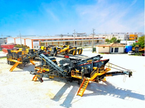 İş Makineleri, Fabo, Mck-90 Mobil Konkasör Tesisi