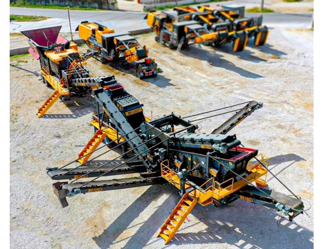 İş Makineleri, Fabo, Mck-90 Mobil Konkasör Tesisi