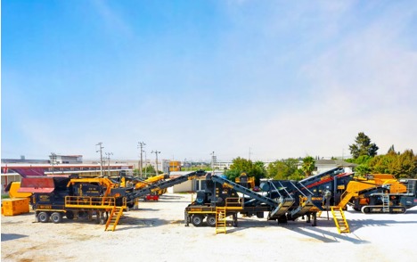 İş Makineleri, Fabo, Mck-90 Mobil Konkasör Tesisi