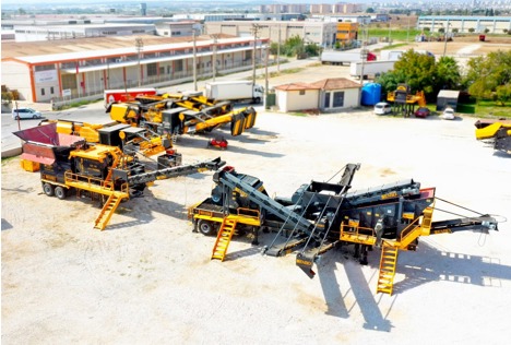 İş Makineleri, Fabo, Mck-90 Mobil Konkasör Tesisi