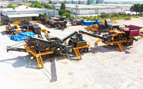 İş Makineleri, Fabo, Mck-90 Mobil Konkasör Tesisi