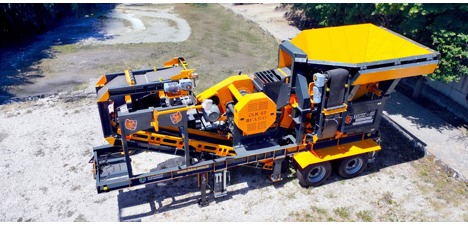 İş Makineleri, Fabo, Mck-95 Mobil Konkasör Tesisi