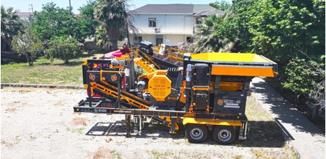 İş Makineleri, Fabo, Mck-95 Mobil Konkasör Tesisi