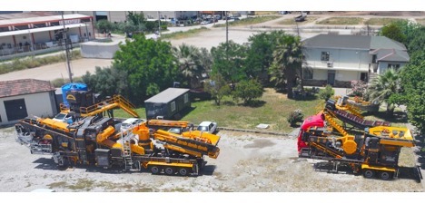 İş Makineleri, Fabo, Mck-95 Mobil Konkasör Tesisi