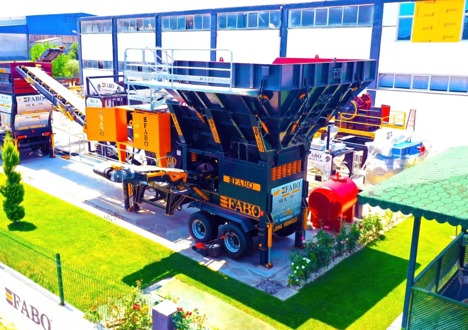 İş Makineleri, Fabo, Mjk-90 Mobil Konkasör Tesisi