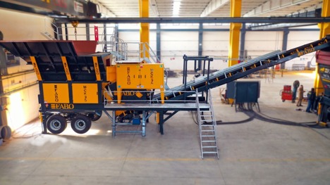 İş Makineleri, Fabo, Mjk-90 Mobil Konkasör Tesisi