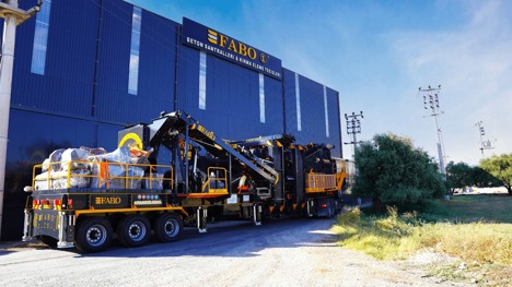 İş Makineleri, Fabo, Mdmk-03 Mobil Konkasör Tesisi