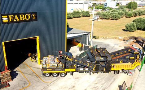 İş Makineleri, Fabo, Mdmk-03 Mobil Konkasör Tesisi