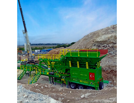 İş Makineleri, Fabo, Mıc-120 Mobil Konkasör Tesisi