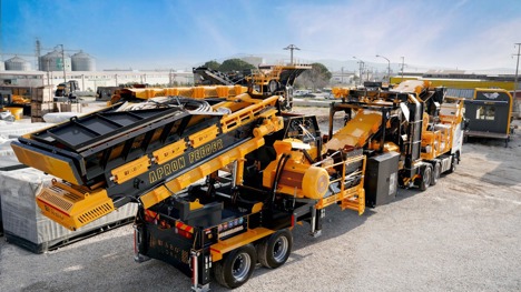 İş Makineleri, Fabo, Mtk-100 Mobil Konkasör Tesisi
