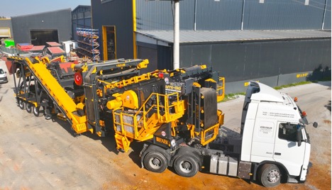 İş Makineleri, Fabo, Mtk-130 Mobil Konkasör Tesisi