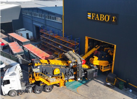 İş Makineleri, Fabo, Mtk-130 Mobil Konkasör Tesisi