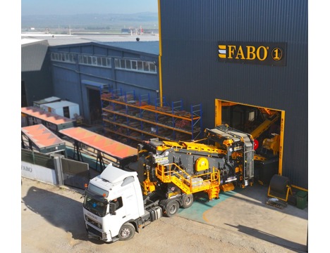 İş Makineleri, Fabo, Mtk-130 Mobil Konkasör Tesisi