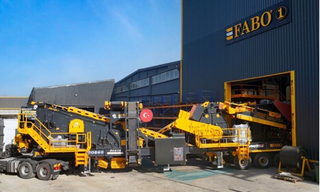 İş Makineleri, Fabo, Mtk-130 Mobil Konkasör Tesisi