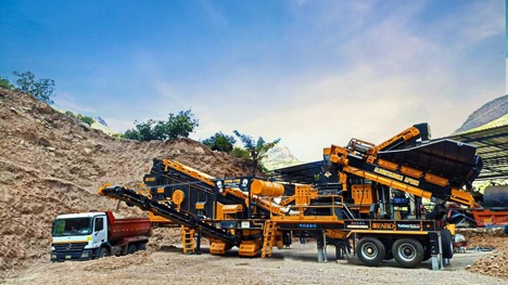 İş Makineleri, Fabo, Mvsı-700 Mobil Konkasör Tesisi