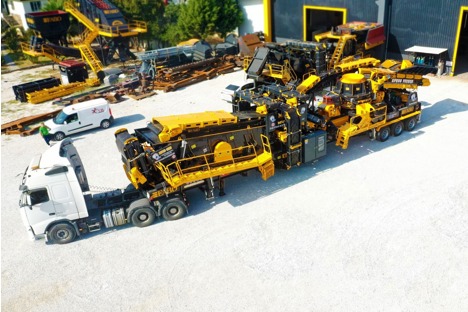 İş Makineleri, Fabo, Mvsı-900 Mobil Konkasör Tesisi