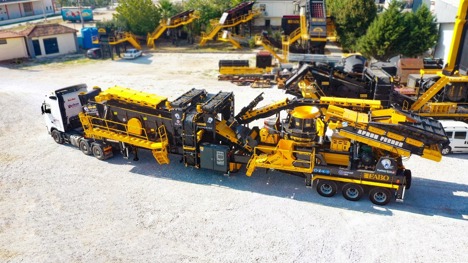 İş Makineleri, Fabo, Mvsı-900 Mobil Konkasör Tesisi