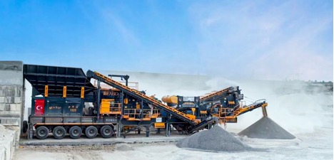 İş Makineleri, Fabo, Pro-150 Mobil Konkasör Tesisi